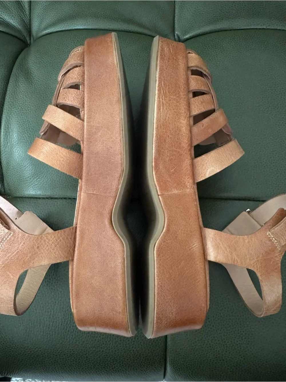 Either/ Or platform fisherman sandals-brand new!
